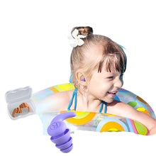 Charger l&#39;image dans la galerie, Bouchons d’Oreilles Enfant en Silicone – Anti-Bruit &amp; Anti-Eau, Ultra Confort
